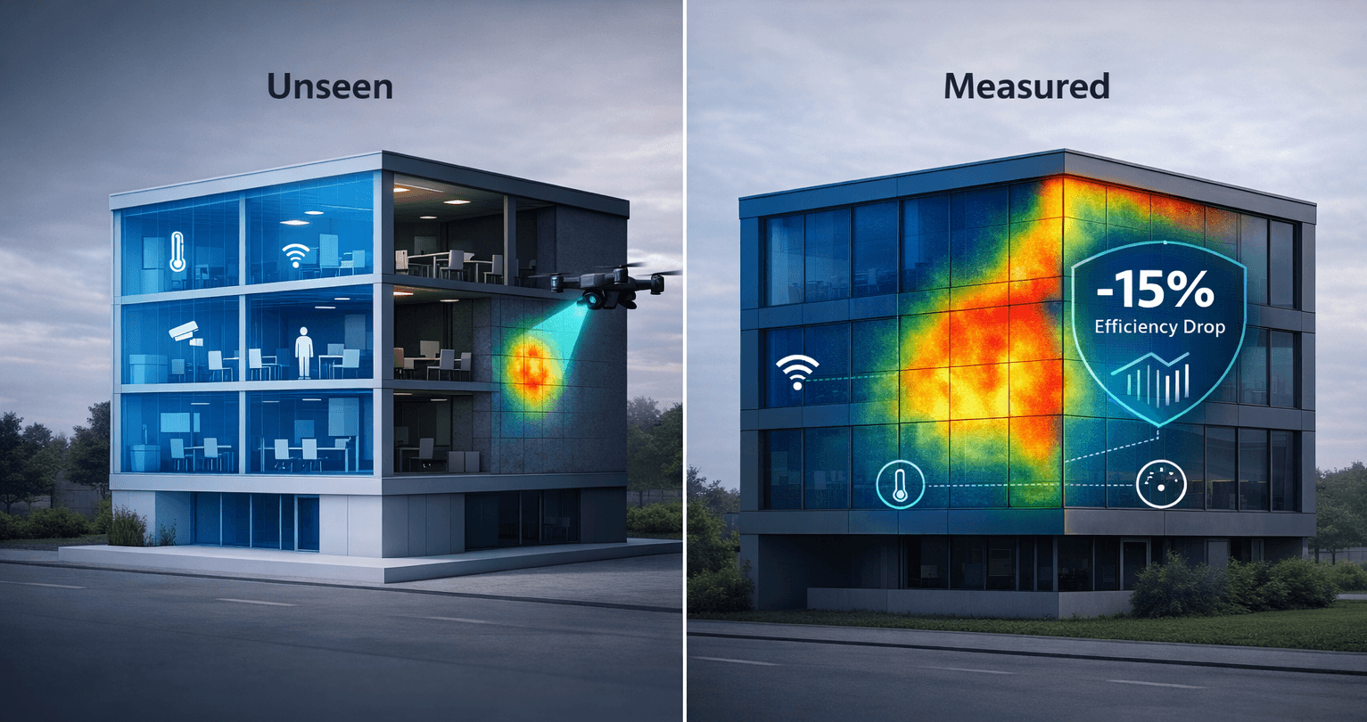 Gebäude-Thermografie